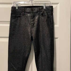 Hudson Black Glitter Pants